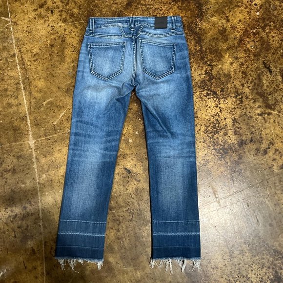 CLOSED frayed Skinny Pusher cropped jeans - Picture 2 of 8